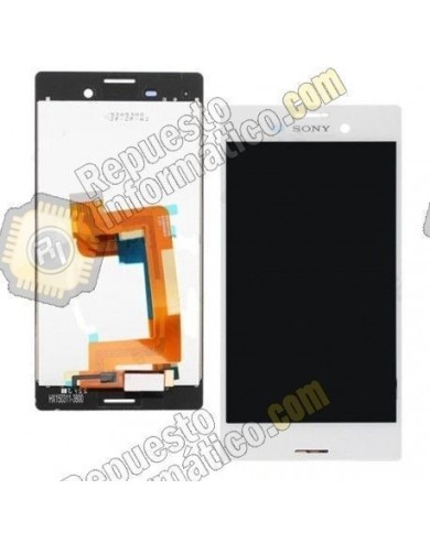 Pantalla (Lcd+tactil) Xperia M4 Aqua blanca