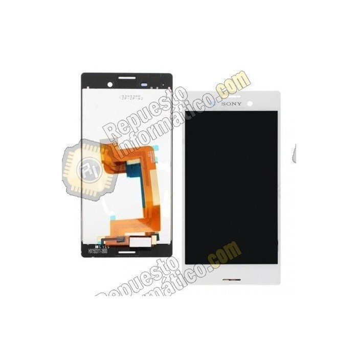 Pantalla (Lcd+tactil) Xperia M4 Aqua blanca
