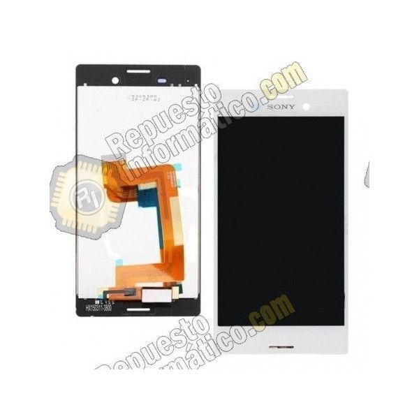 Pantalla (Lcd+tactil) Xperia M4 Aqua blanca