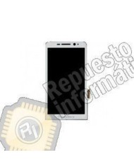 Pantalla Completa para Blackberry Z30 con marco (Blanca)