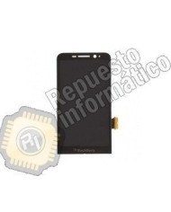Pantalla Completa para Blackberry Z30 con marco (Negra)
