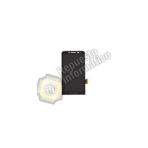 Pantalla Completa para Blackberry Z30 con marco (Negra)