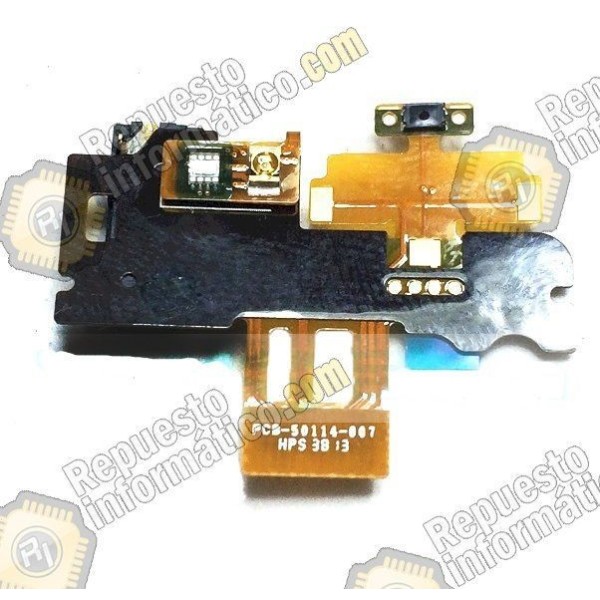 Flex de power on/off Sensor de proximidad para Blackberry Z30