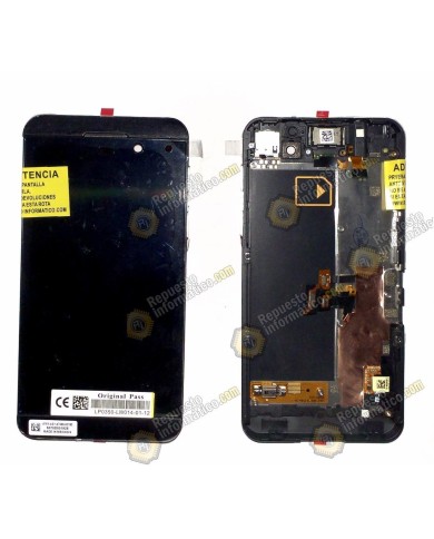 Pantalla (Lcd+Tactil+Marco) negra Blackberry Z10 version 3G 