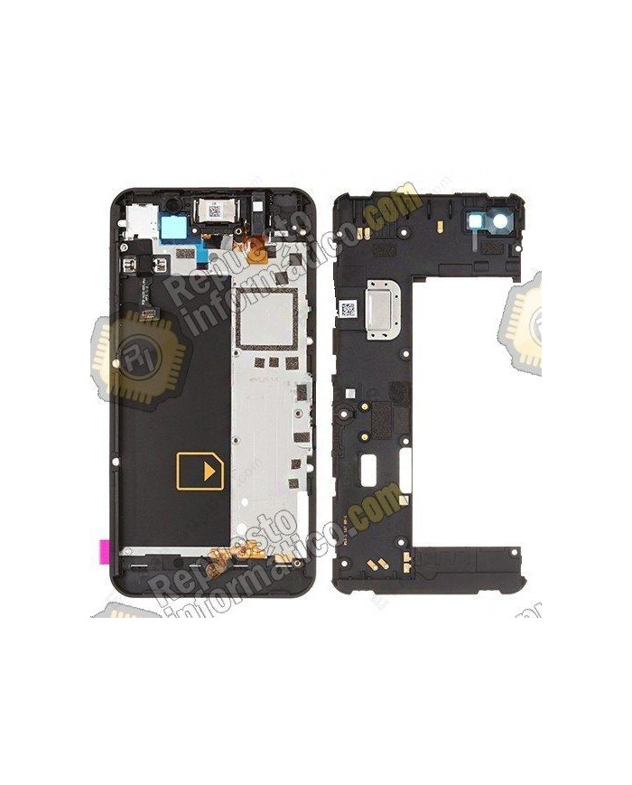 Pantalla (Lcd+tactil+marco) negra  Blackberry Z10 version 4G 