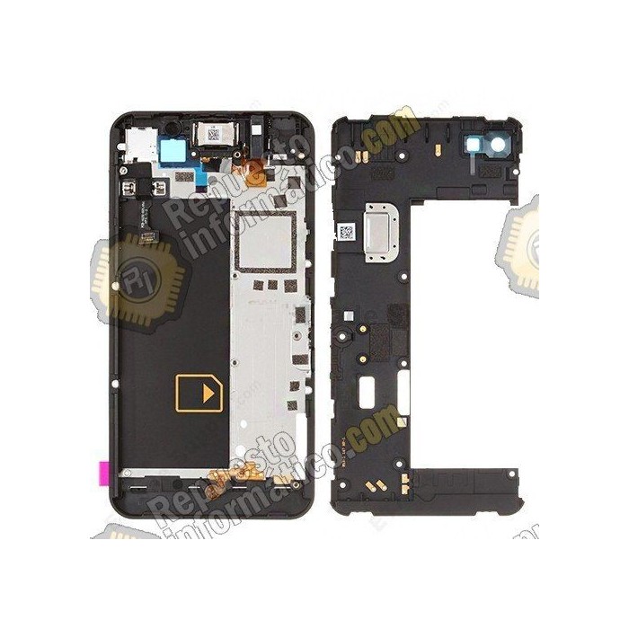 Pantalla (Lcd+tactil+marco) negra  Blackberry Z10 version 4G 