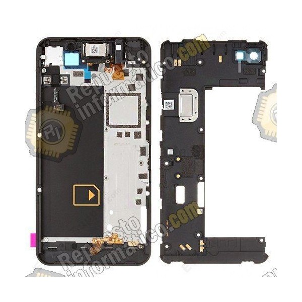 Pantalla (Lcd+tactil+marco) negra  Blackberry Z10 version 4G 