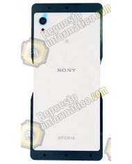 Tapa trasera para Sony xperia M4 blanca