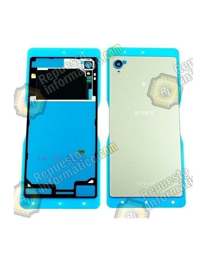 Tapa trasera para Sony xperia M4 silver