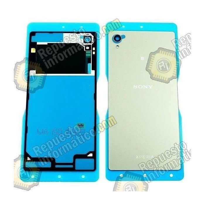 Tapa trasera para Sony xperia M4 silver