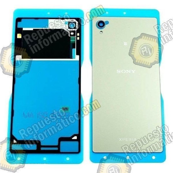 Tapa trasera para Sony xperia M4 silver