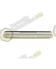 Tapa Micro SD blanca Xperia M4 Aqua E2303