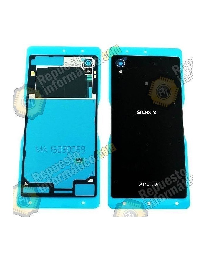 Tapa trasera para Sony xperia M4 negra