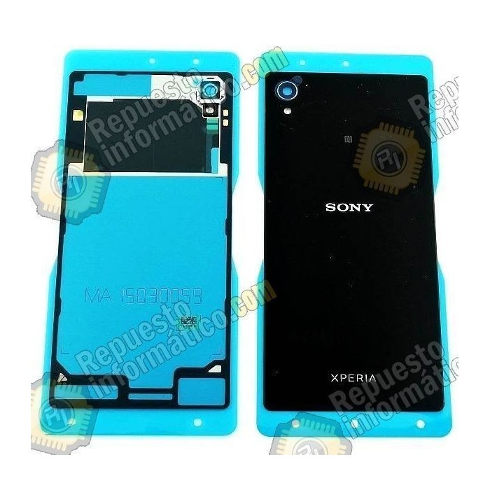 Tapa trasera para Sony xperia M4 negra