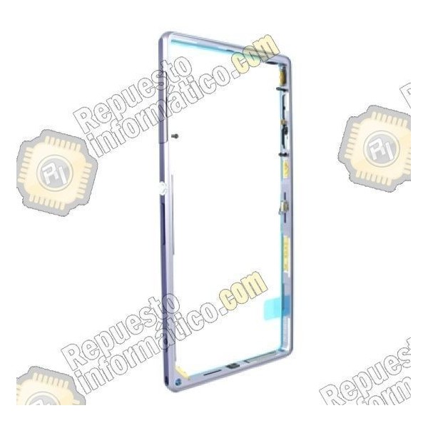 Marco de aluminio  XPERIA Z1 C6902 L39H blanca (Desmontaje)