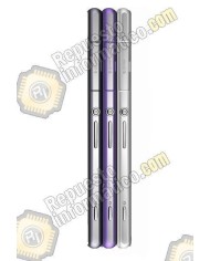 Marco metalico violeta  XPERIA Z2 D6503 (SWAP)