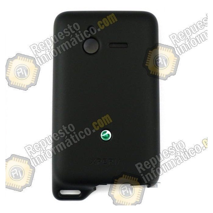 Tapa trasera negra XPERIA Active St17