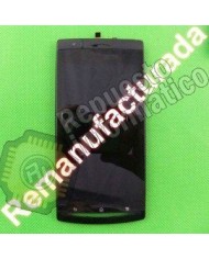 Pantalla (lcd+tactil+ marco) xperia LT18 negra (REPARADA)