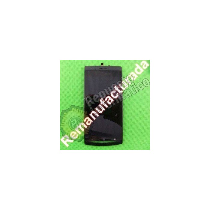 Pantalla (lcd+tactil+ marco) xperia LT18 negra (REPARADA)