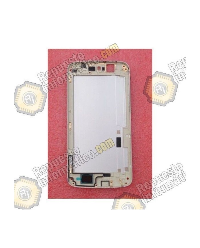 Tapa trasera metalica silver Huawei ASCEND G7 (Desmontaje)