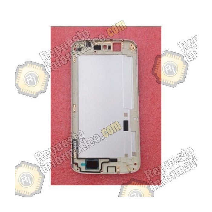 Tapa trasera metalica silver Huawei ASCEND G7 (Desmontaje)