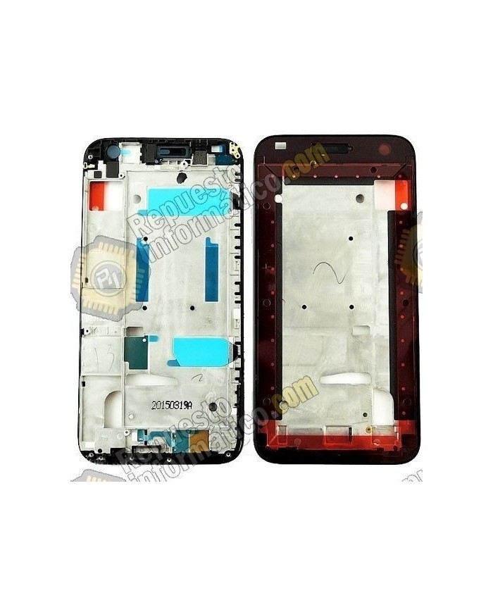 Carcasa Frontal Negra Huawei G7, L01, G7 UL20