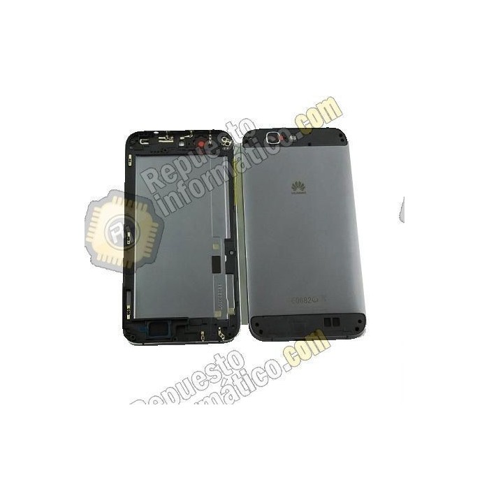 Tapa trasera metalica Gris Huawei ASCEND G7 (Desmontaje)