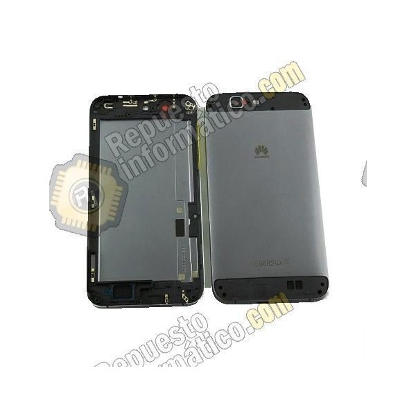 Tapa trasera metalica Gris Huawei ASCEND G7 (Desmontaje)