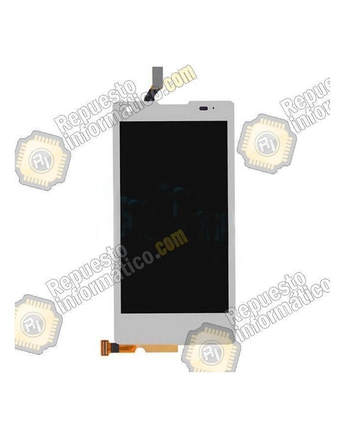 PANTALLA LCD + TACTIL ORIGINAL HUAWEI ASCEND G700 (Blanca)
