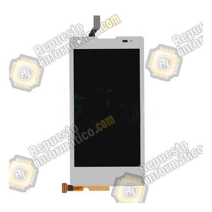 PANTALLA LCD + TACTIL ORIGINAL HUAWEI ASCEND G700 (Blanca)
