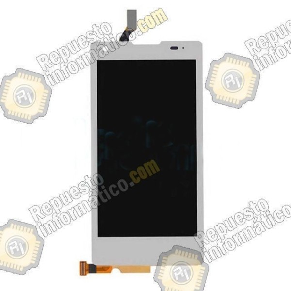 PANTALLA LCD + TACTIL ORIGINAL HUAWEI ASCEND G700 (Blanca)