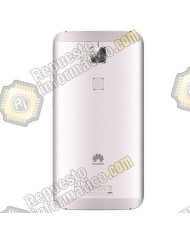 Tapa trasera sin lentilla+ embellecedores - plata Huawei G8, Gx8 (Nueva)