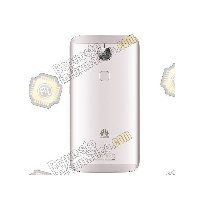 Tapa trasera sin lentilla+ embellecedores - plata Huawei G8, Gx8 (Nueva)