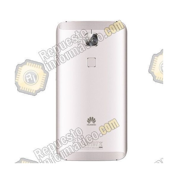 Tapa trasera sin lentilla+ embellecedores - plata Huawei G8, Gx8 (Nueva)