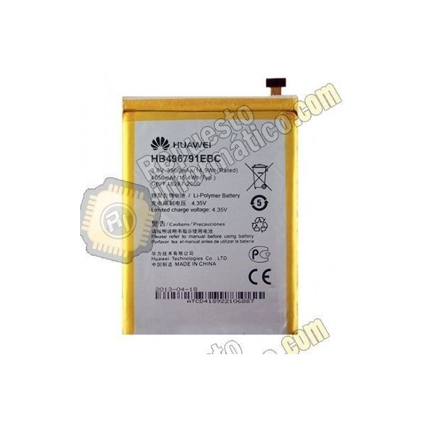 Bateria Huawei Ascend Mate MT1-U06 HB496791EBC (Nueva)