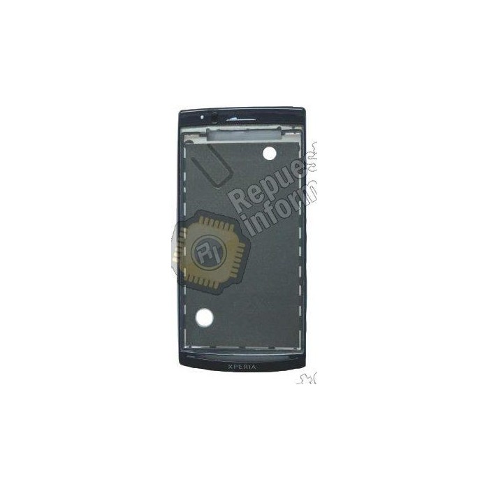 Carcasa frontal y trasera Xperia arc s lt18, LT18i NEGRA