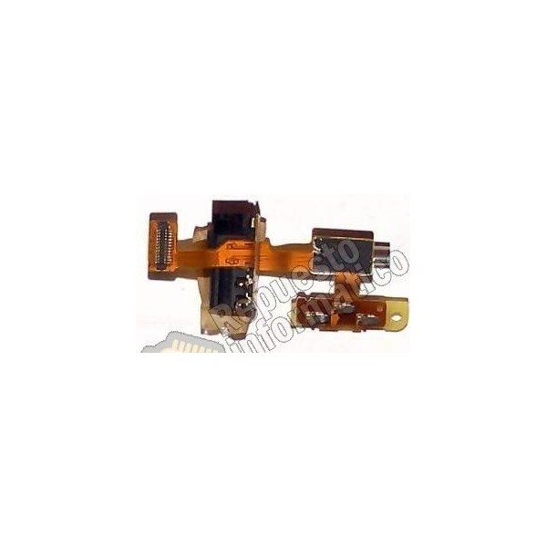 Jack de Audio + flex vibrador para Huawei Ascend P7