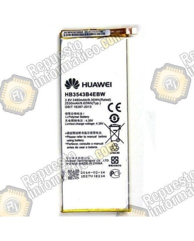 Bateria Huawei Ascend P7 (HB3543B4EBW) (2460mAh)