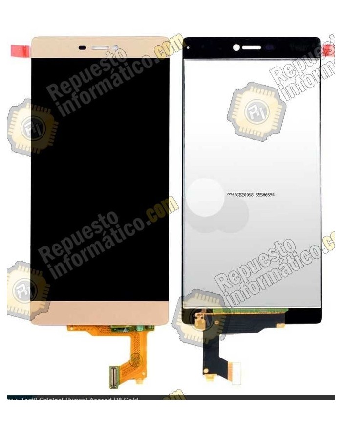 Pantalla (LCD+TACTIL) Gold Huawei Ascend P8