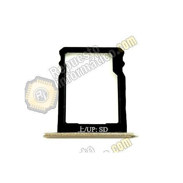 Bandeja dorada micro SD Huawei Ascend P8