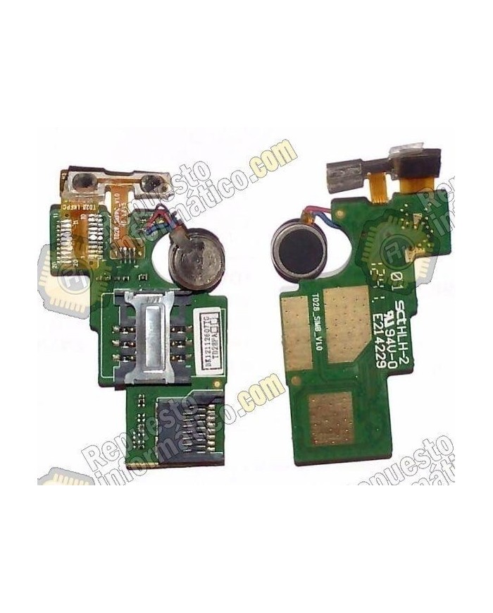 Flex Sim + micro SD + Micro +volumen para huawei Y220