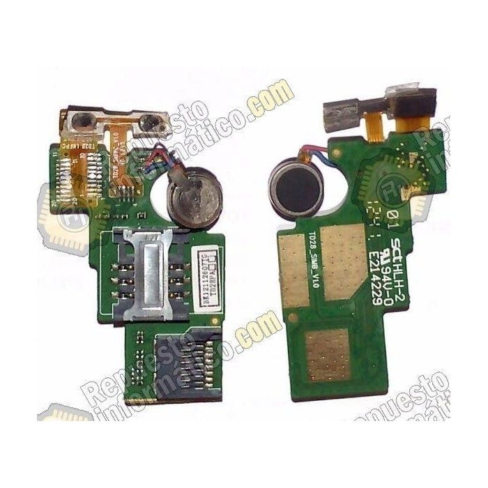 Flex Sim + micro SD + Micro +volumen para huawei Y220