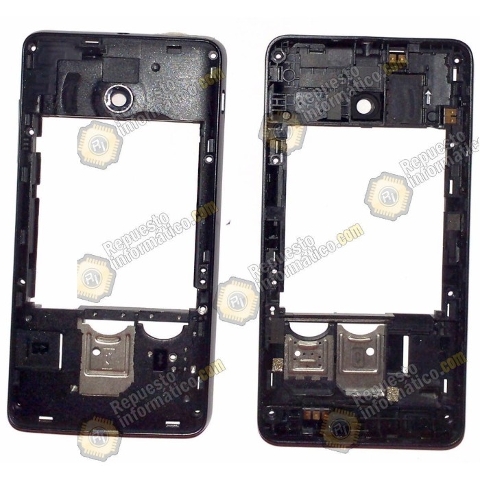 Carcasa intermedia para Huawei Y300 (NEGRA)