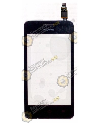 Tactil Negra para Huawei Y330 (Orange Luno)