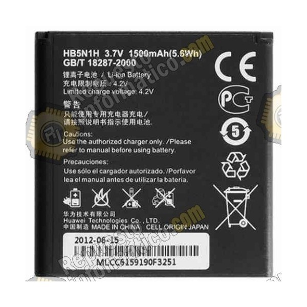 BaterÃ­a Huawei Ascend G300 Y330 (Hb5n1h) (Desmontaje)
