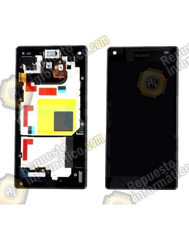 Pantalla (Lcd+tactil) negra Xperia Z5 Compact  (sin marco)