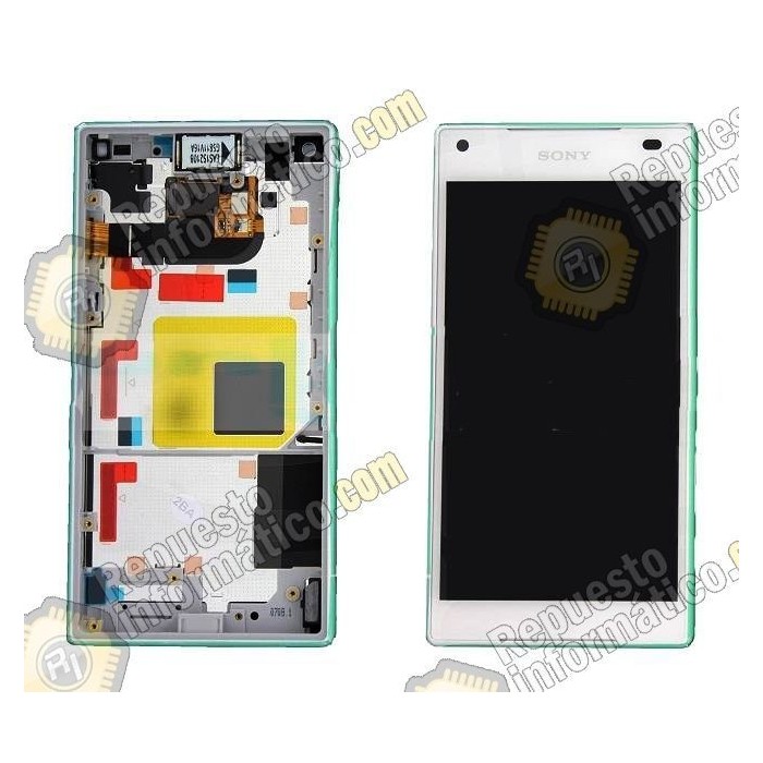 Pantalla (Lcd+tactil) blanca Xperia Z5 Compact (sin marco)