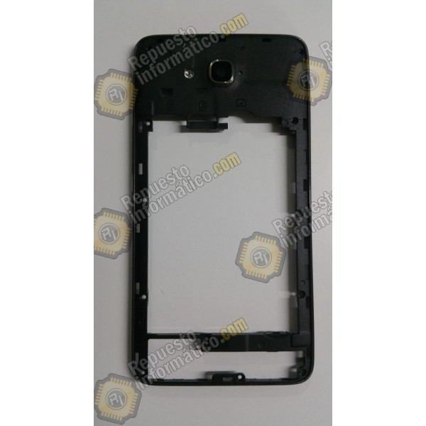 Carcasa intermedia con lente de cÃ¡mara negra G750/Honor X