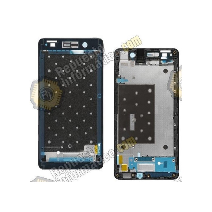 Carcasa Frontal Negra - Cromado Huawei G play mini, Honor 4c