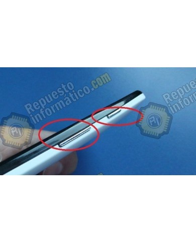 Botones de volumen y encendido para Motorola Moto G XT1032